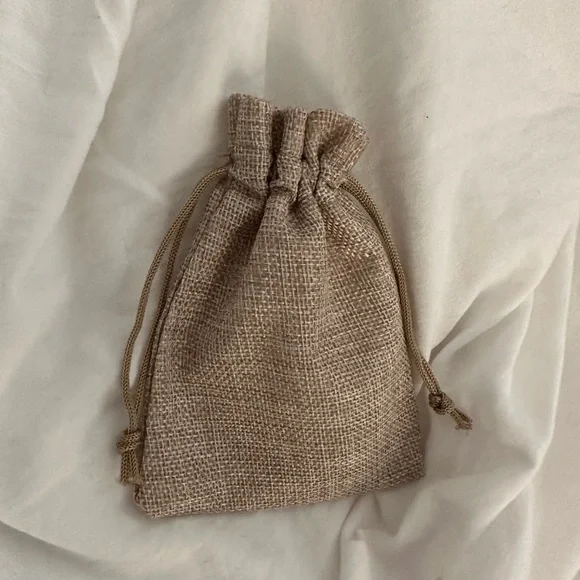 Gold bubble hoop earrings - Picture 6 of 7